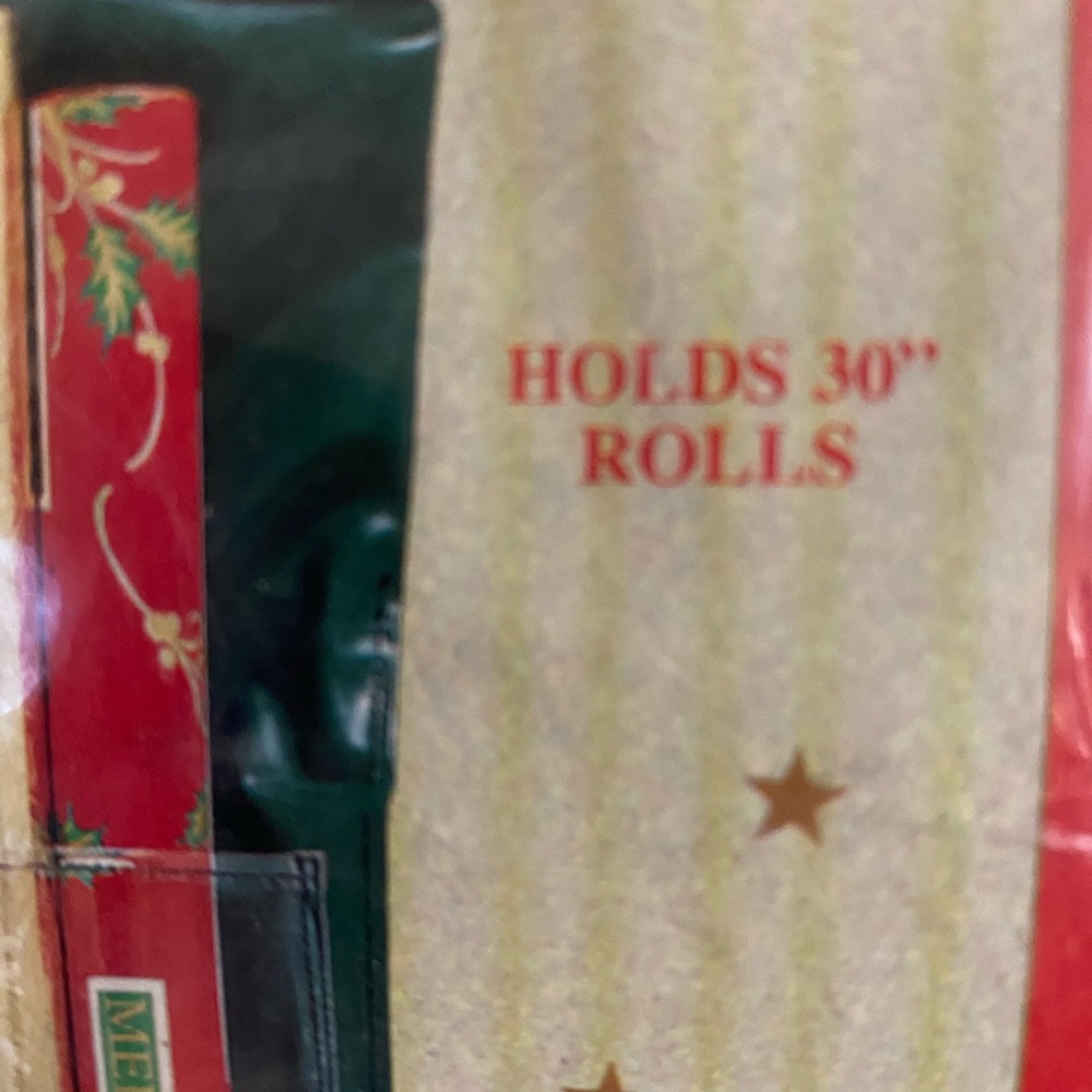 Gift Wrap Closet Organizer